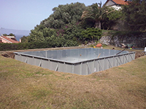Realizzazione  piscina Messina